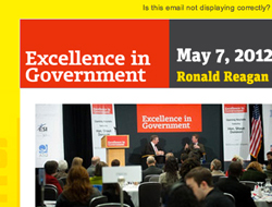 Excellence in Government Email Template